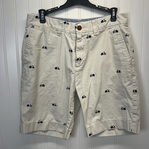 Tommy‎ Hilfiger Scooter Embroidered Shorts Sz 30